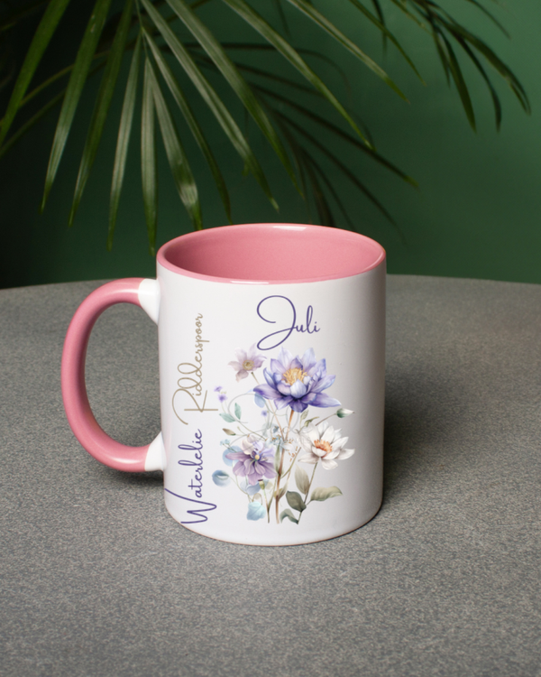 Mok Geboortebloemen juli