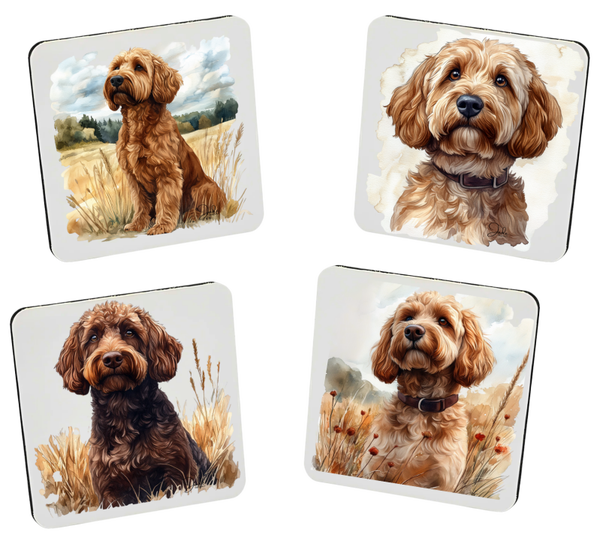 Onderzetters Labradoodles