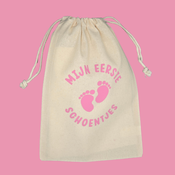 Mijn eerste schoentjes roze