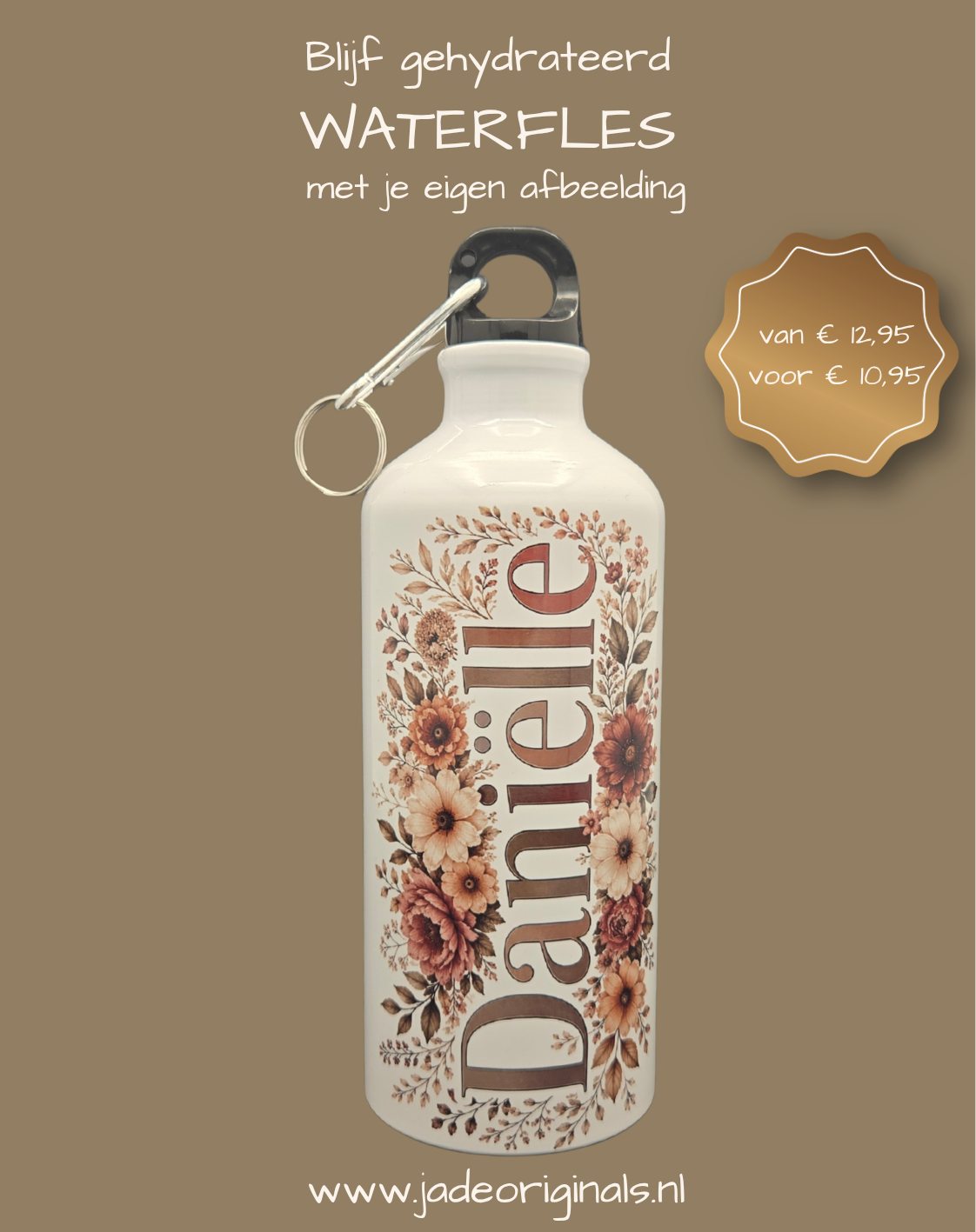 Waterfles  - gepersonaliseerd