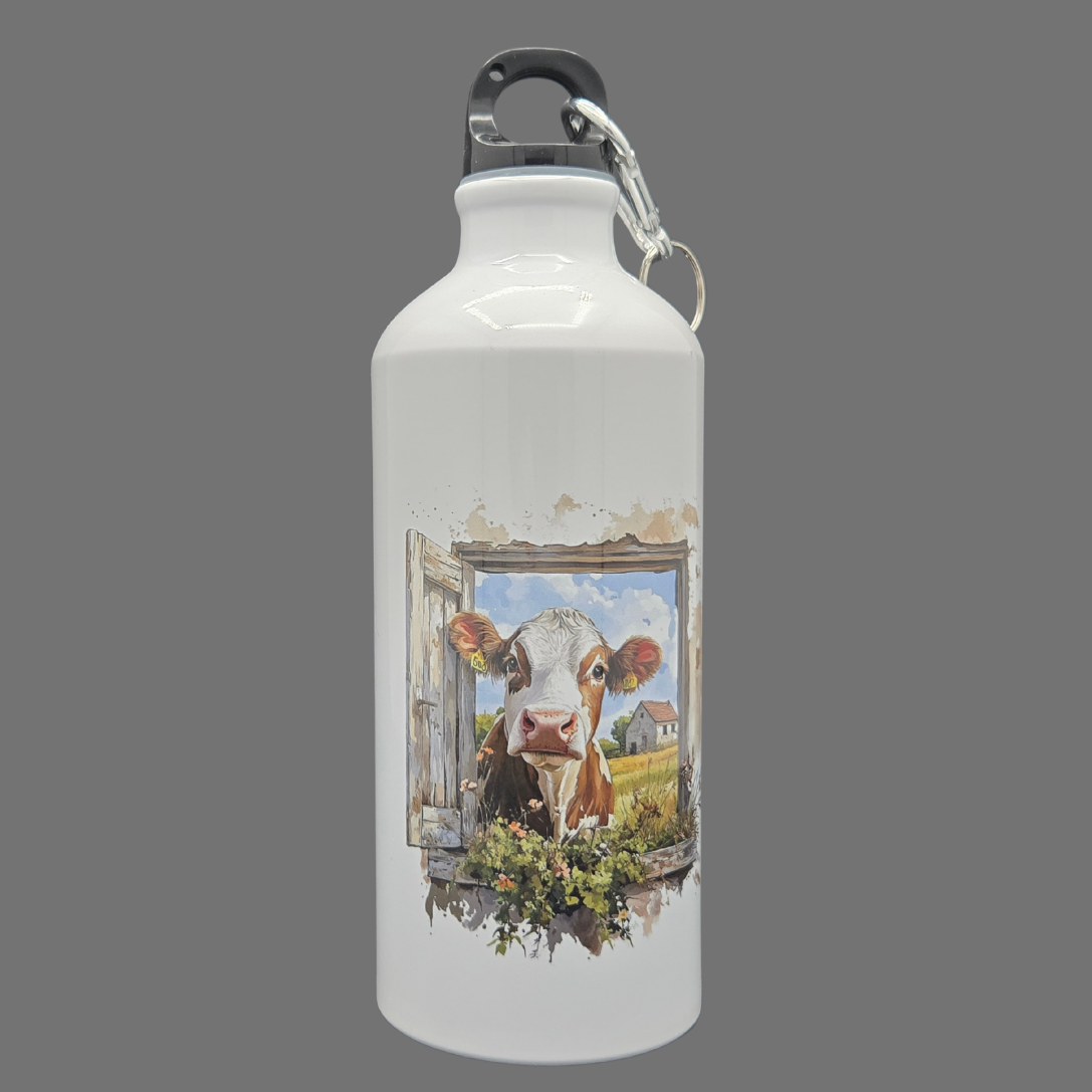 Waterfles Koe
