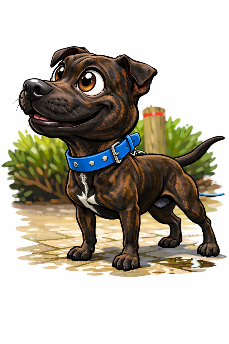 halsbanden voor staffies