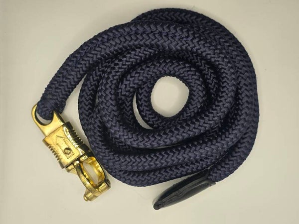 Touwlijn met paniekhaak Navy