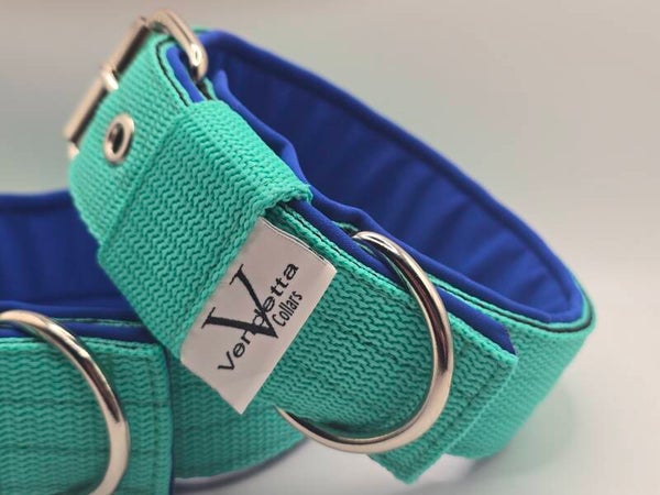 Halsband met voering mint