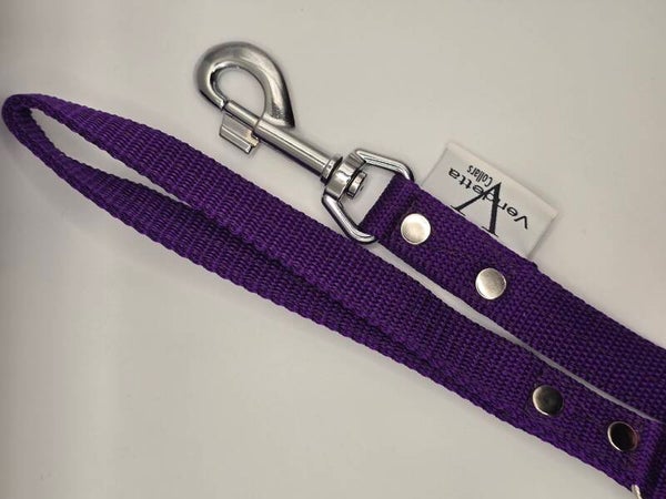 lijn 1,5 meter met karabijn paars