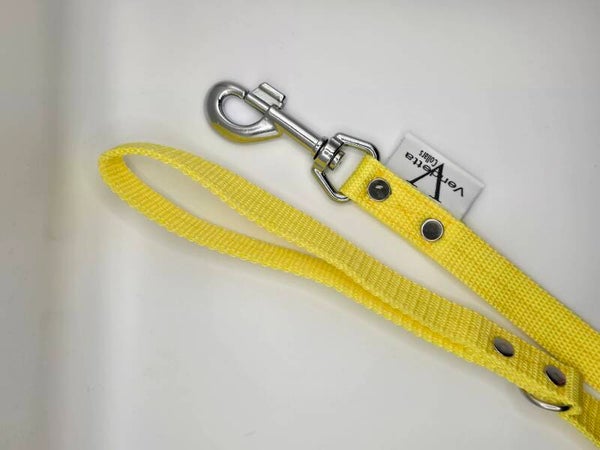 lijn 1,5 meter met karabijn  geel