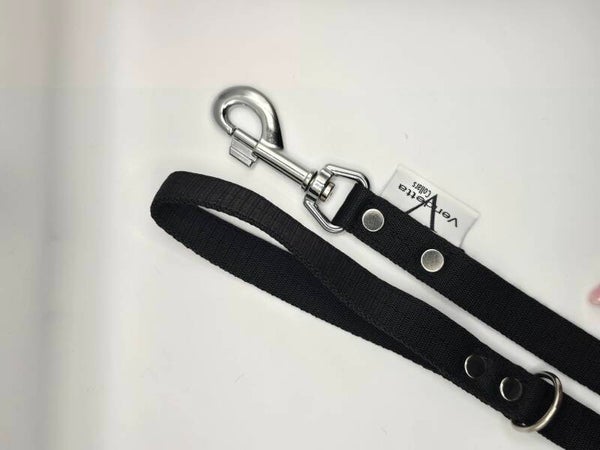 lijn 1,5 meter met karabijn dark green