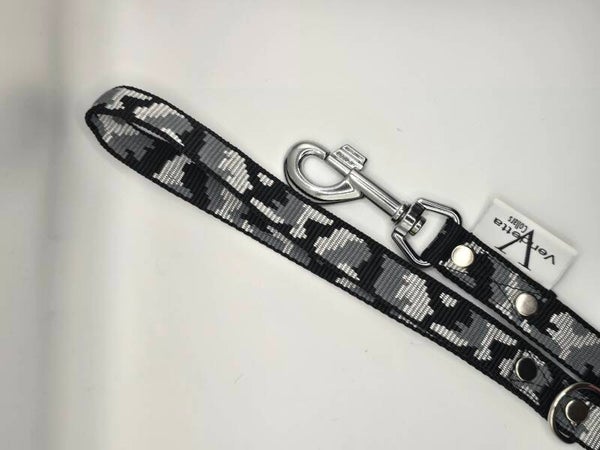 lijn 1,5 meter met karabijn leger blauw