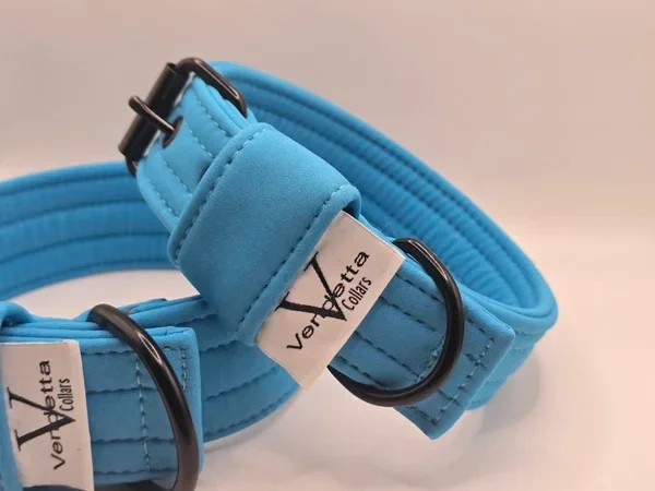 Halsband neopreen blauw
