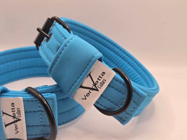 Halsband neopreen blauw