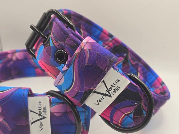 Halsband neopreen purple fantasy