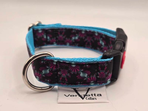 Halsband pink purple