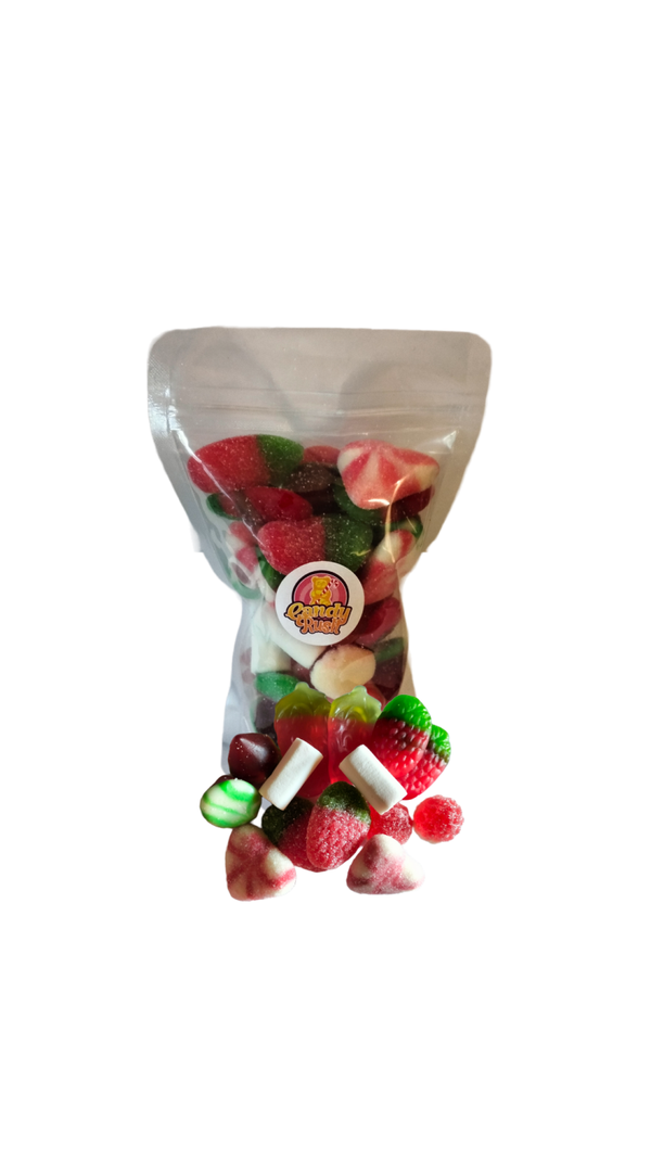 Snoepmix Strawberry 250gr