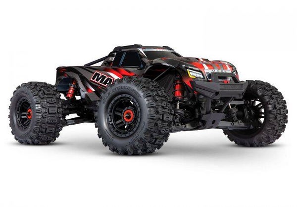 Traxxas WIDEMAXX 4X4 Rouge - Brushless - TSM 1/10e - 89086-4-RED