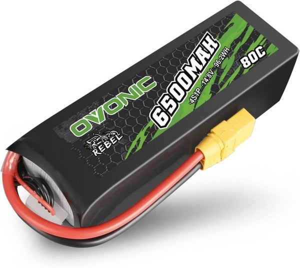 OVONIC Batterie Lipo 4s 6500mAh 80C