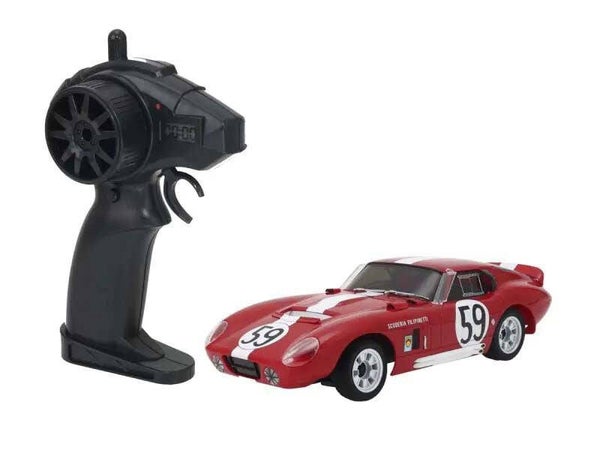 Kyosho First Mini-Z 1:28 Shelby Cobra Daytona No.59 Rouge - K.66611A