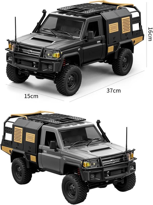 RC Crawler MN-82S LC79 RTR RC Truck 4 x 4 Véhicules tout-terrain 2,4 GHz Modèle RC ,Noir
