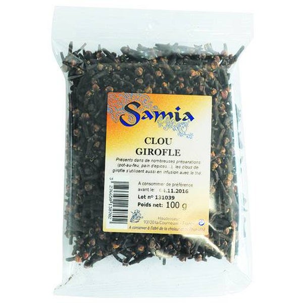 CLOU DE GIROFLE ENTIER SAMIA 100G