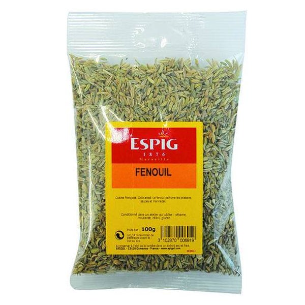 FENOUIL ENTIER ESPIG 100G