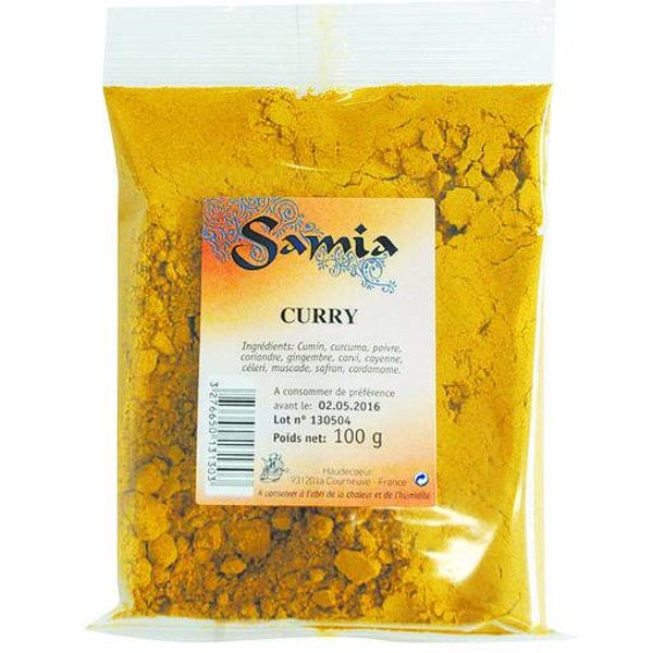 CURRY FORT MOULU ESPIG 100G