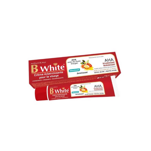 B WHITE - CRÉME DE VISAGE EXTRA ÉCLAICISSANT AHA 50g