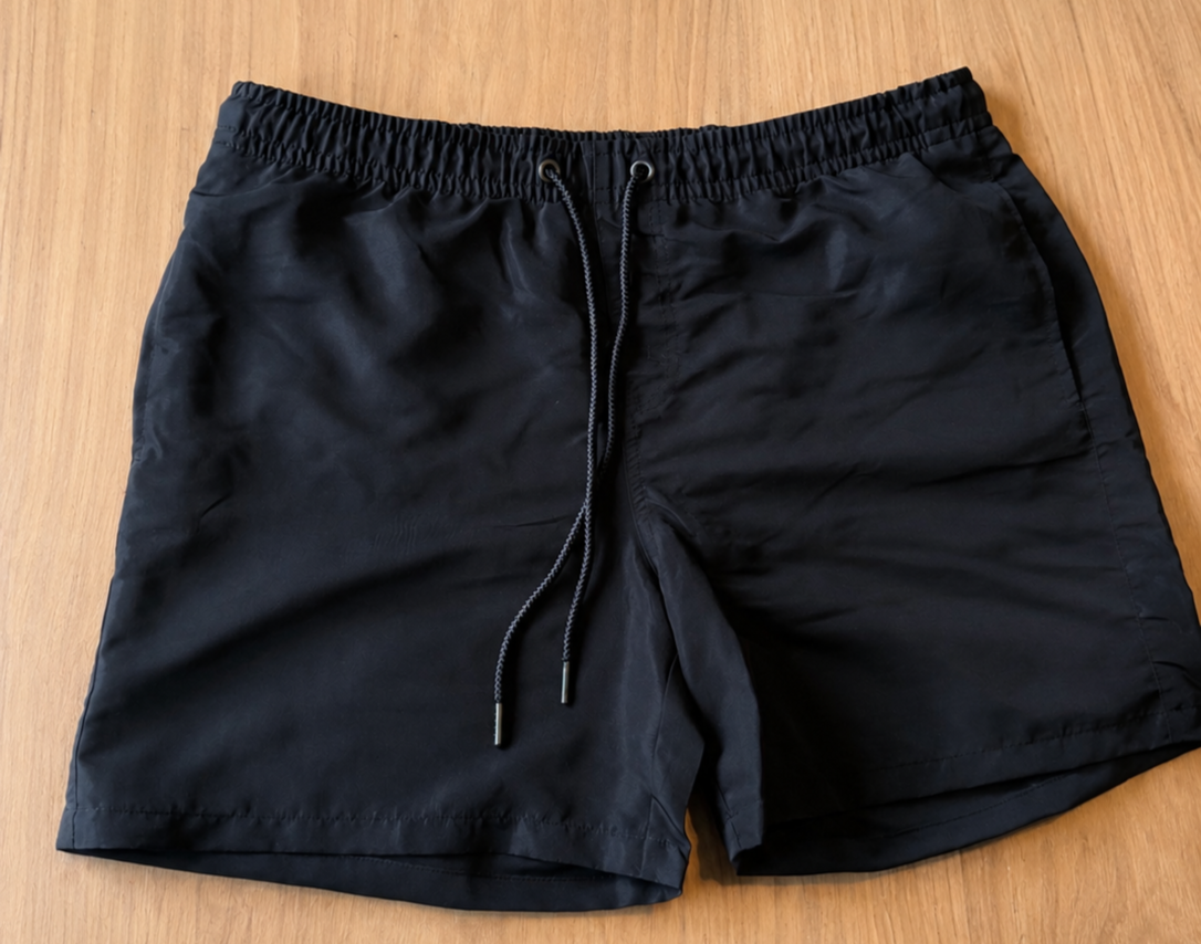 Hommersom & Hommersom Zwembroek Zwart – Comfortabele Heren Zwembroek met Binnenbroekje