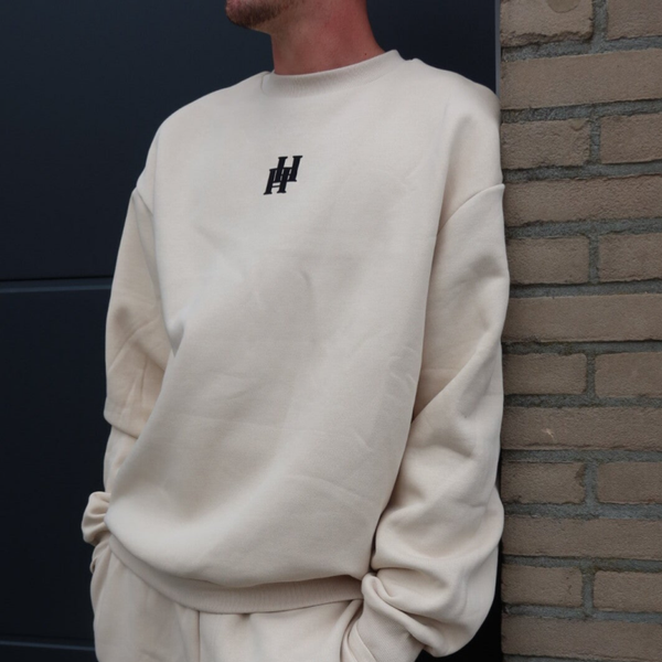Hommersom & Hommersom Sweater Sand – Comfortabele Unisex Sweater