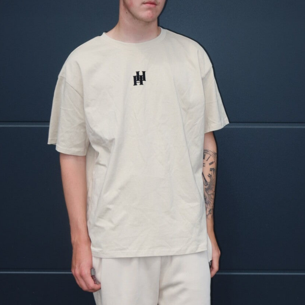 Hommersom & Hommersom T-Shirt Sand – Comfortabel Unisex T-Shirt