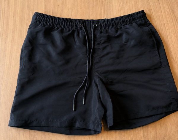 Hommersom & Hommersom Zwembroek Zwart – Comfortabele Heren Zwembroek met Binnenbroekje