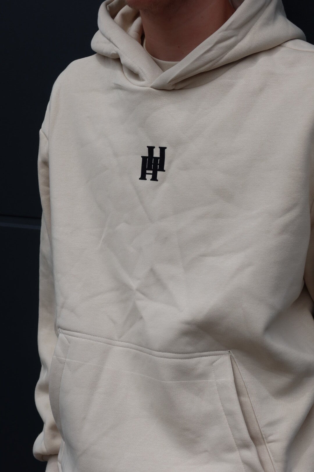 Hommersom & Hommersom Hoodie Sand – Comfortabele Unisex Hoodie