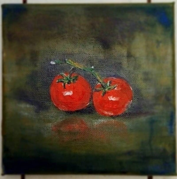 mini still life tomatoes