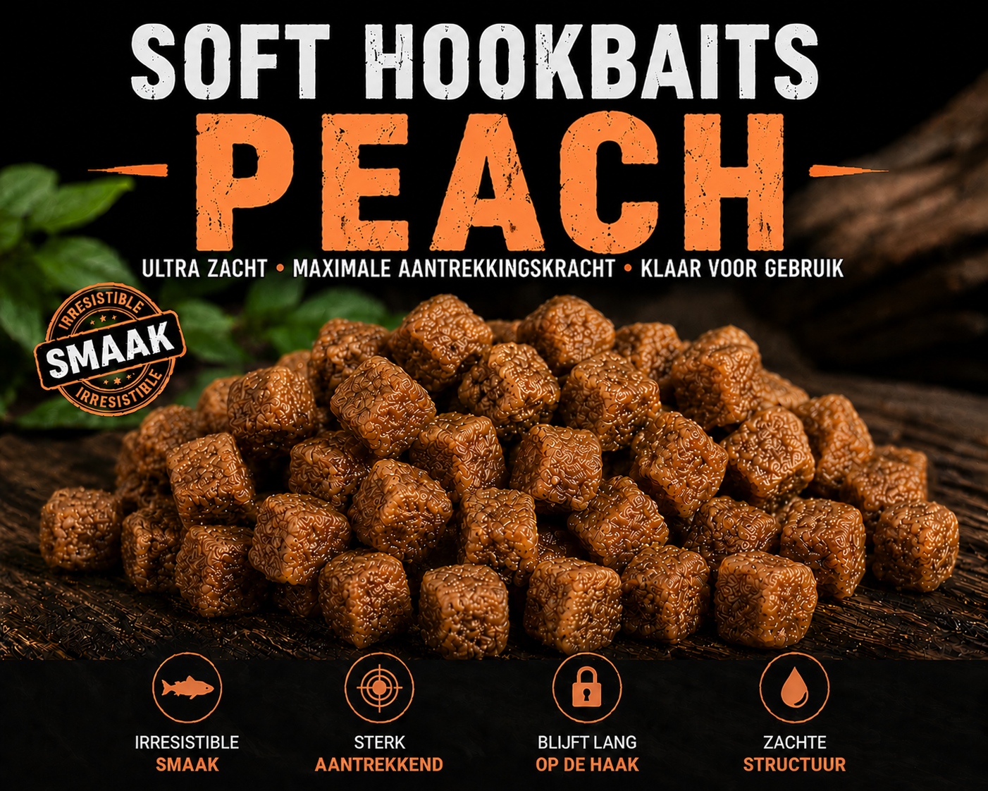 Soft Hookbaits Peach
