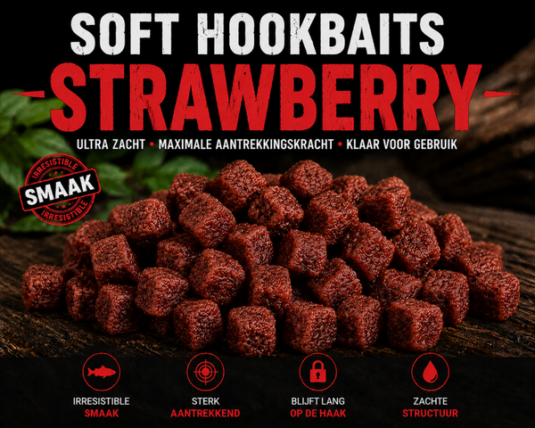 Soft Hookbaits Strawberry