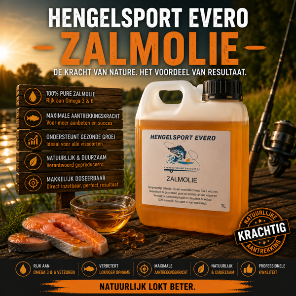 Zalmolie 1 liter