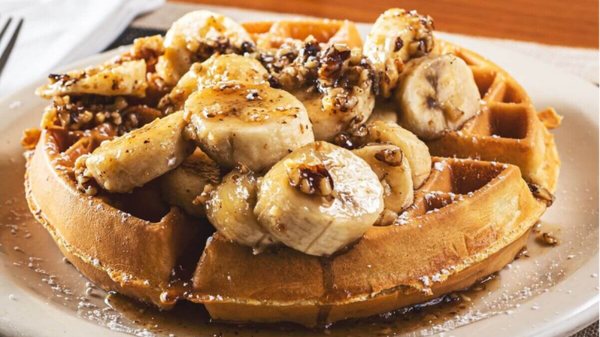 Waffle con Nutella & Plátano