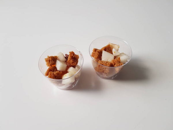 paté - peperkoek - peer - abrikozenchutney