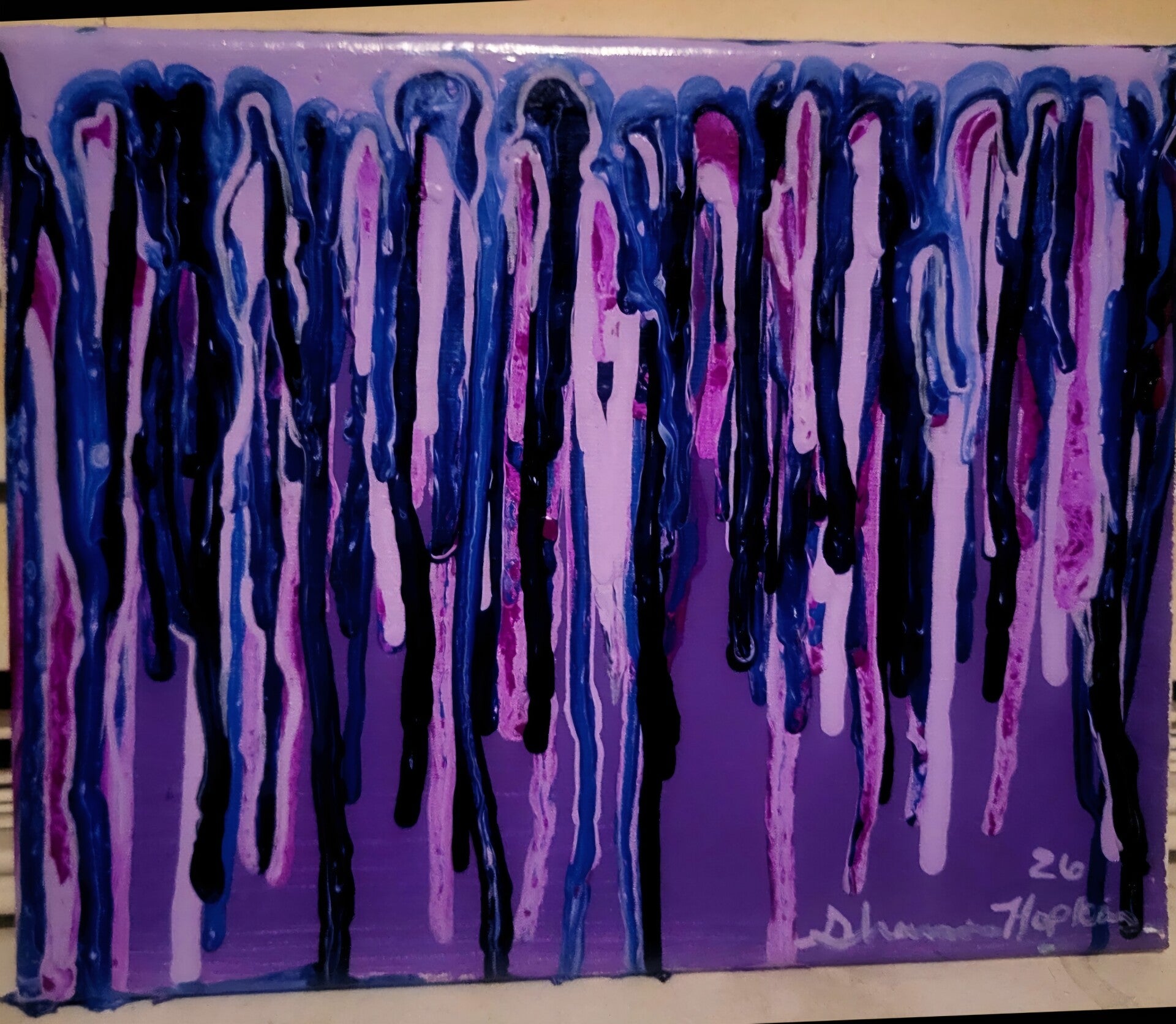 The Paint is Melting Down the Wall