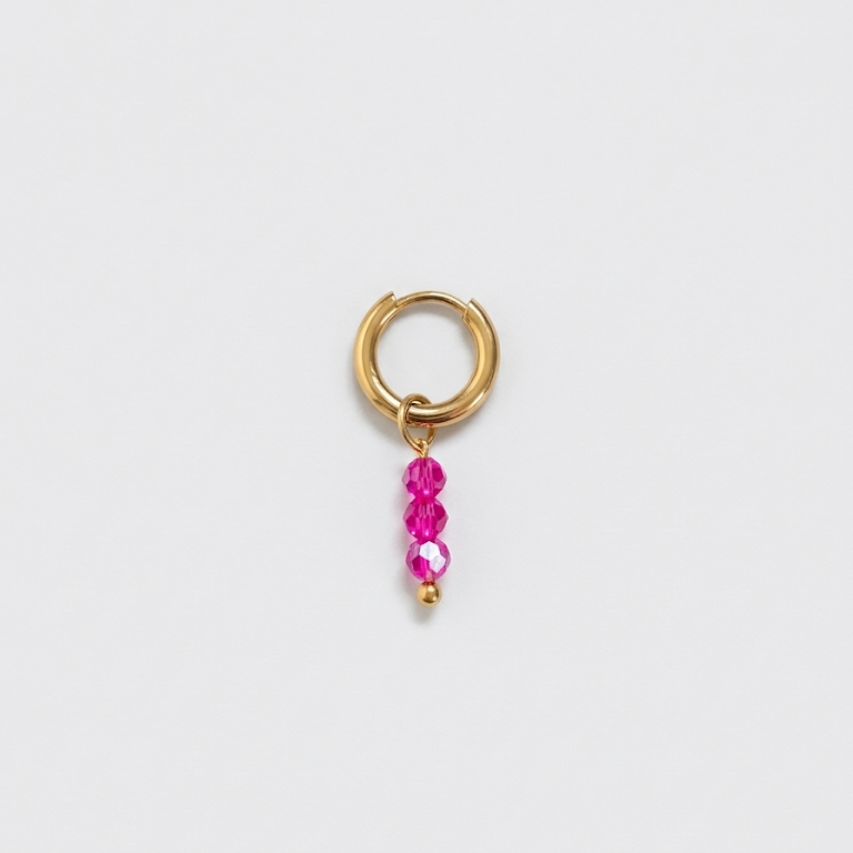 Bedel Facetkralen Fuchsia Goud of Zilver