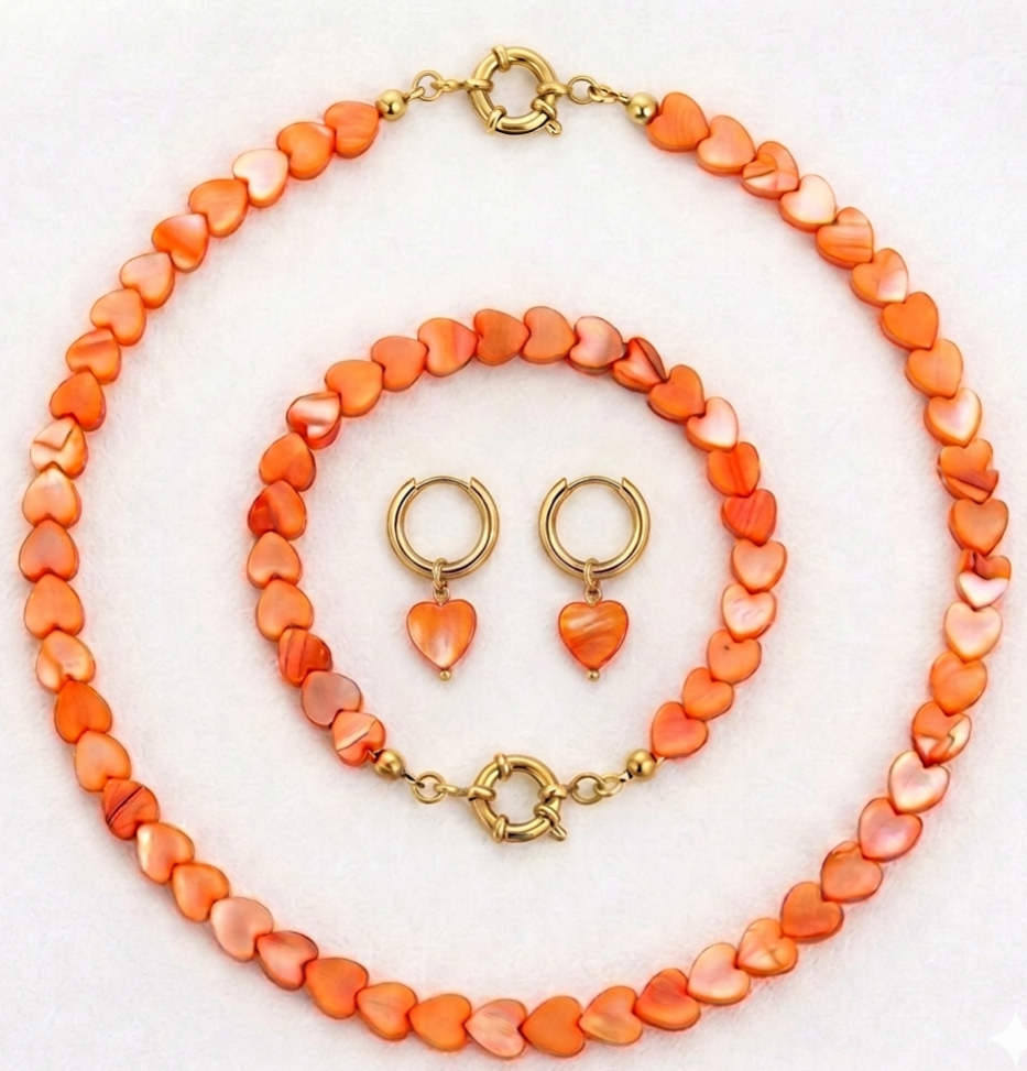 Complete set: Heartbeat Oranje Goud