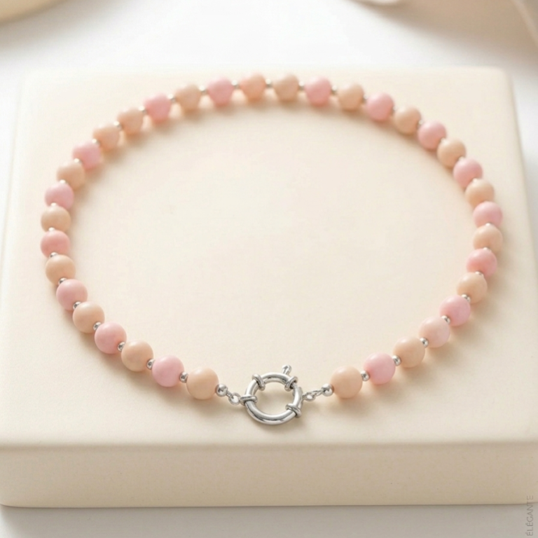 Bubble Beats Roze-Nude Goud en Zilver
