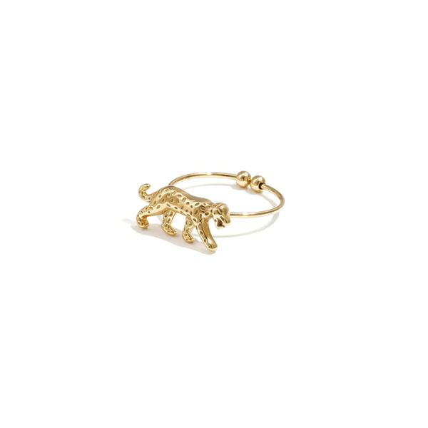 Luipaard/panter ring, Goud