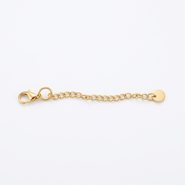 Verlengstukje voor ketting/armband, Goud of Zilver