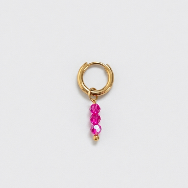 Bedel Facetkralen Fuchsia Goud of Zilver