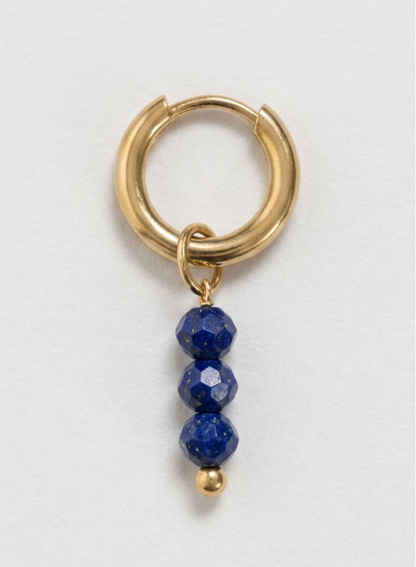 Bedel Facetkralen Marineblauw Goud of Zilver