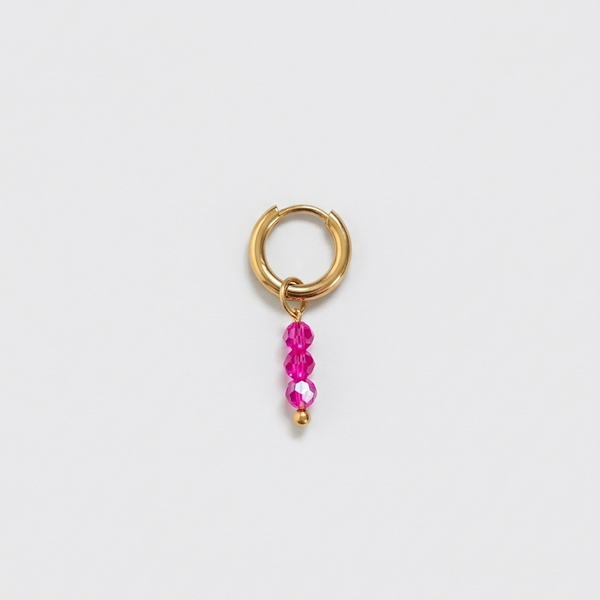 Bedel Facetkralen Fuchsia Goud of Zilver
