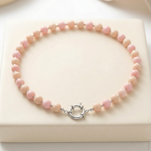 Bubble Beats Roze-Nude Goud en Zilver