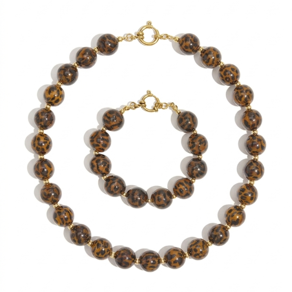 Complete set: luipaardset, Goud