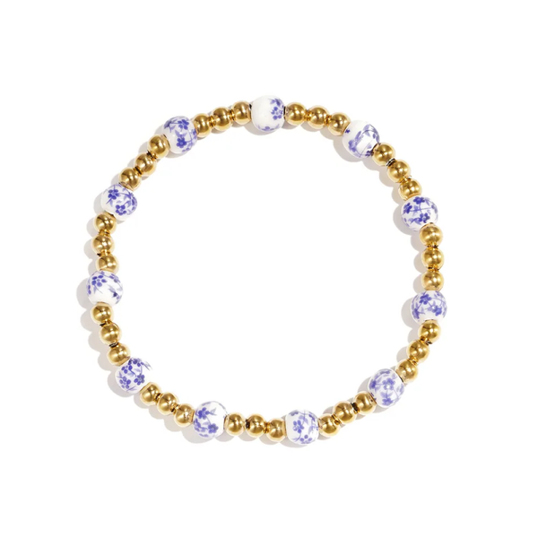 Midibeads Delfts Blauw, Goud