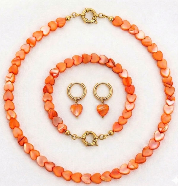 Complete set: Heartbeat Oranje Goud