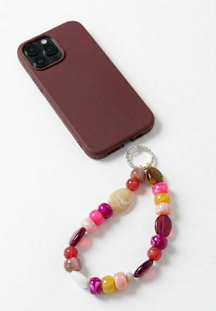 Telefoonkoord Chunky mix